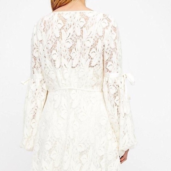 EUC Free People Boho Peasant Layered Lace Dress XS - Picture 5 of 5